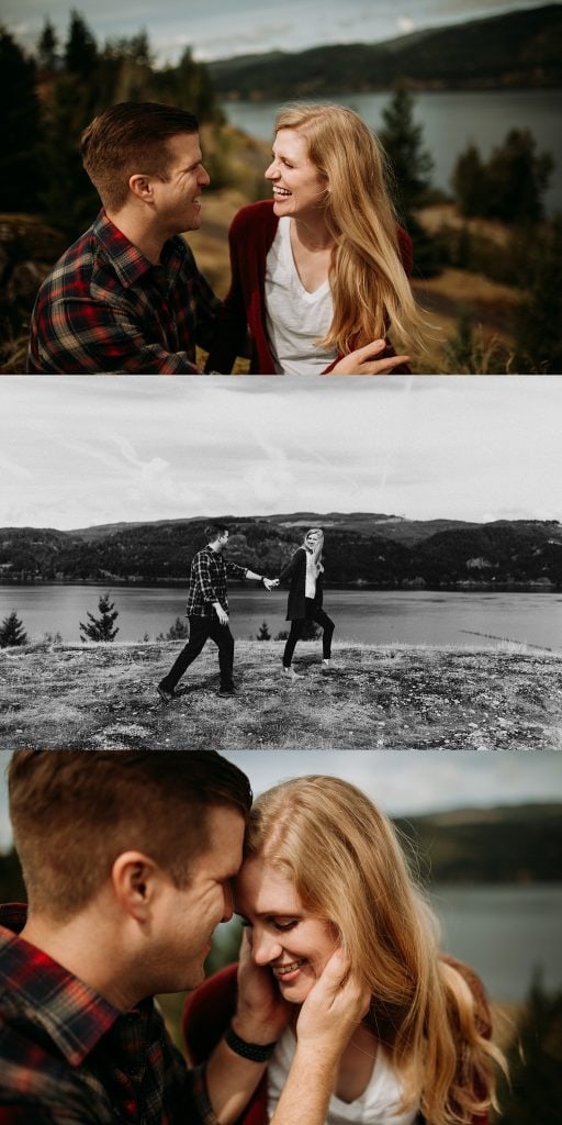 government cove engagement session columbia river gorge by marcela pulido photography