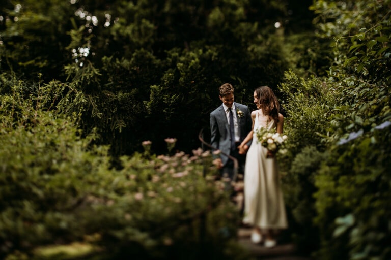 Laidback but Elegant Leach Botanical Garden Wedding | Rachel & Adam